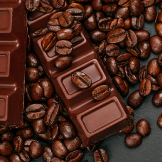 全自动电子秤咖啡豆包装机-如何制作巧克力咖啡豆？